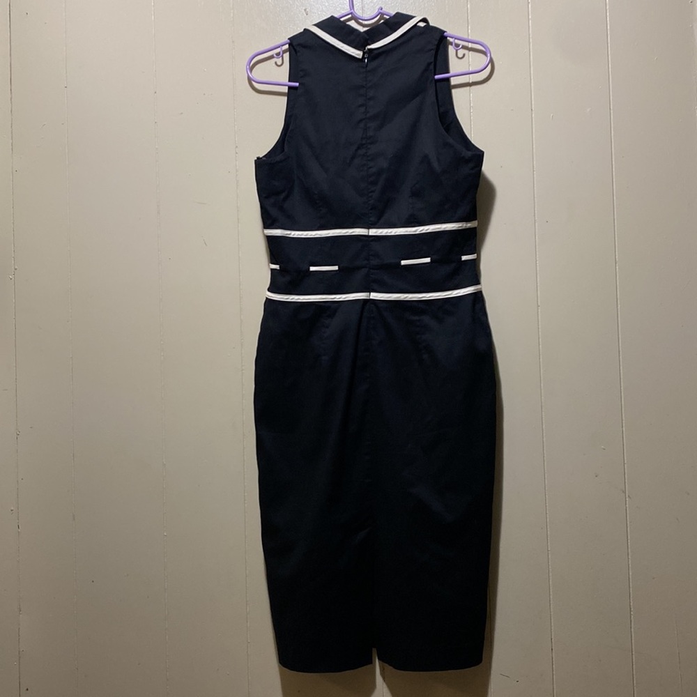 Althuser black and cream dress size 6 - Picture 10 of 12
